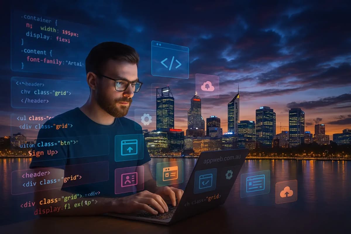 web developer perth